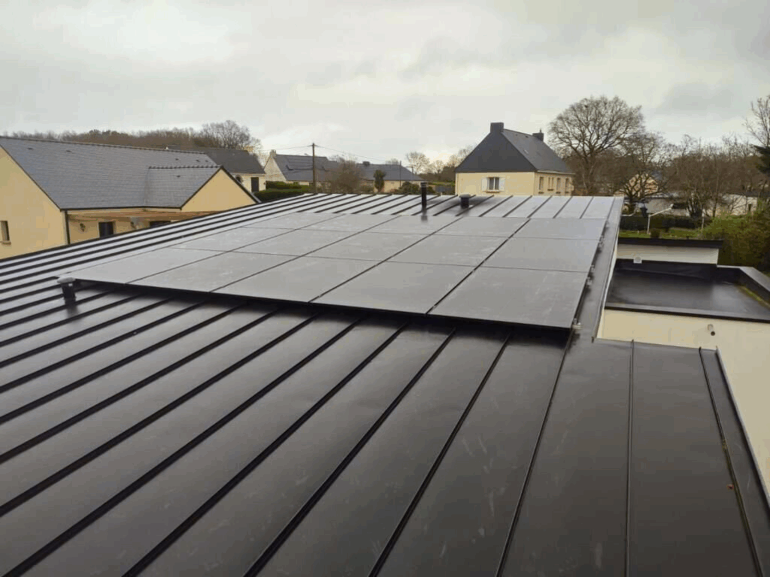 panneau solaire à Pontchâteau